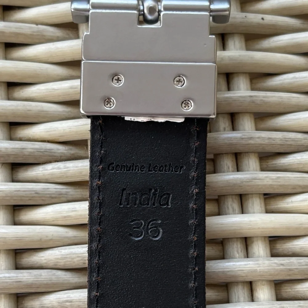 Timberland Men’s Leather Belt 36 Workwear‎ streetwear Classic staple layered